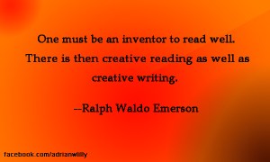 Reading is a relationship between an author and a reader.